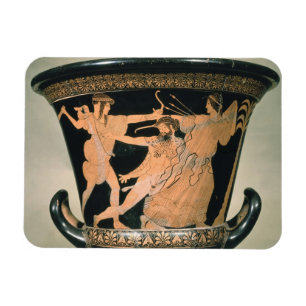 Magnet Flexible Hérakles en difficulté, détail d'un grenier rouge