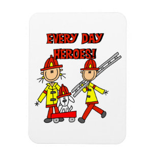 Magnet Flexible Héros de tous les jours T-shirts et cadeaux pour p