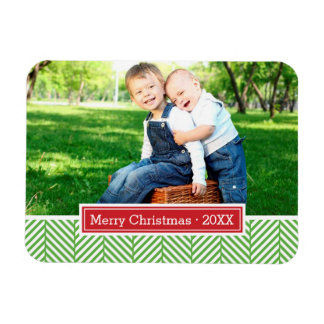 Magnet Flexible Herringbone Vacances Monogramme Magnat photo