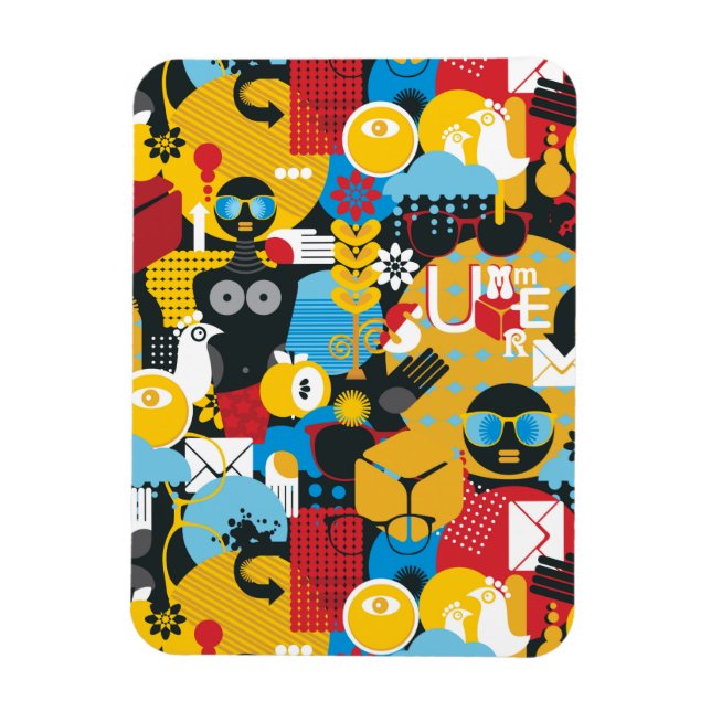 Magnet Flexible Heure d'été (Vertical)