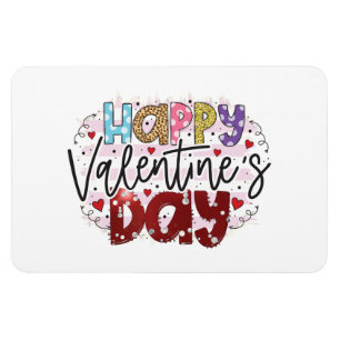 Magnet Flexible Heureuse Sainte-Valentin moderne