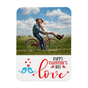Magnet Flexible Heureuse Sainte-Valentin photo