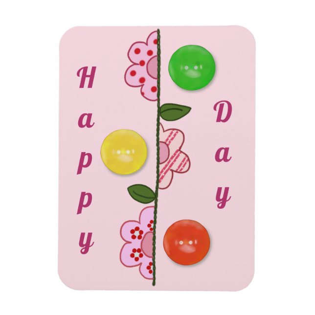 Magnet Flexible Heureux (Vertical)