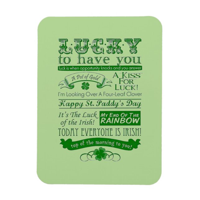 Magnet Flexible Heureux De Vous Avoir (Vertical)