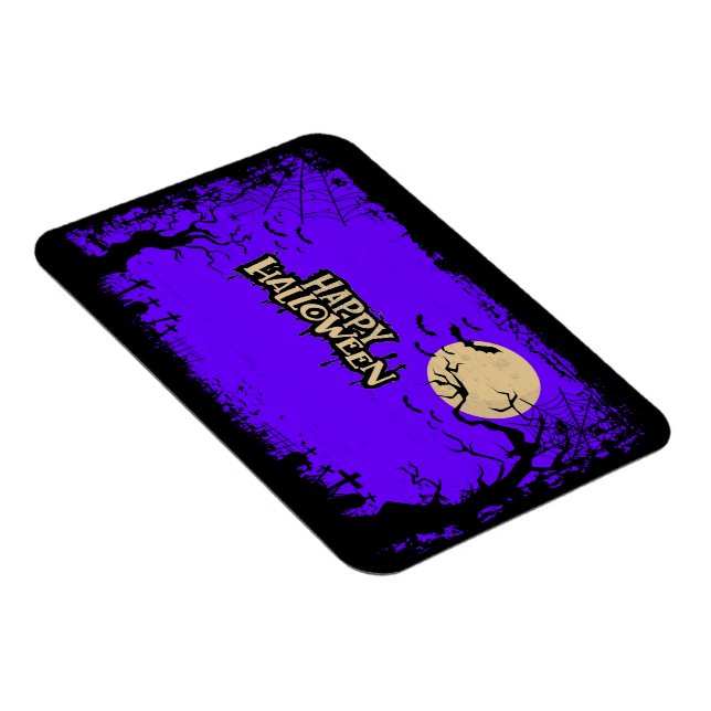 Magnet Flexible heureux halloween (Côté Droit)