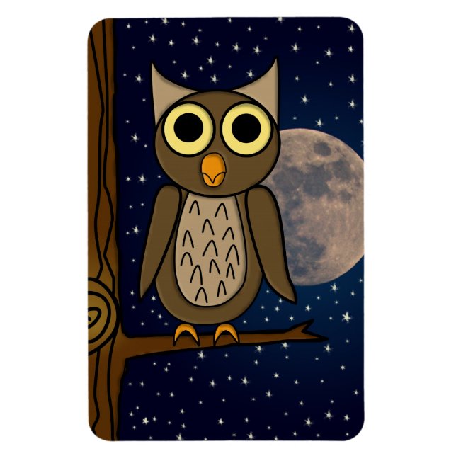 Magnet Flexible hibou (Vertical)