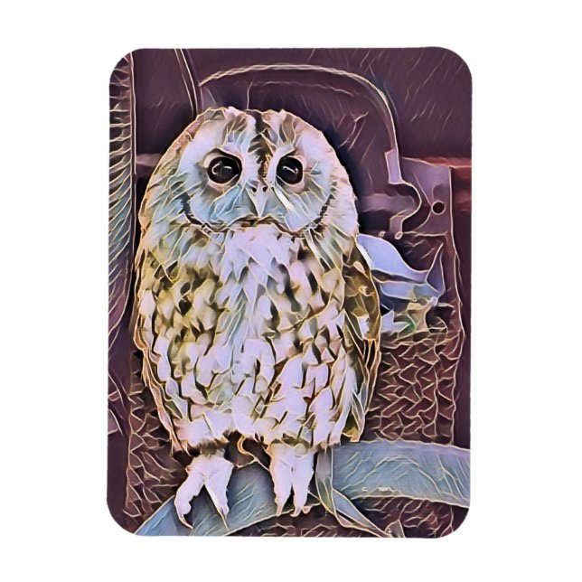 MAGNET FLEXIBLE HIBOU (Vertical)