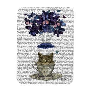 Magnet Flexible Hibou Dans La Teacup