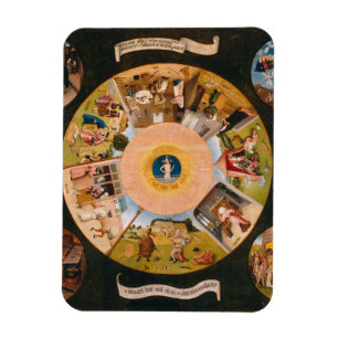 Magnet Flexible Hieronymus Bosch - Les Sept Péchés Mortels