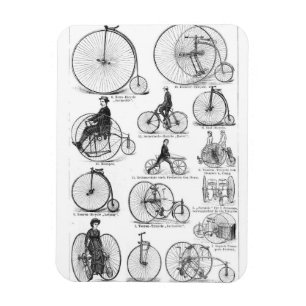 Magnet Flexible high wheeler bicycle penny farthing