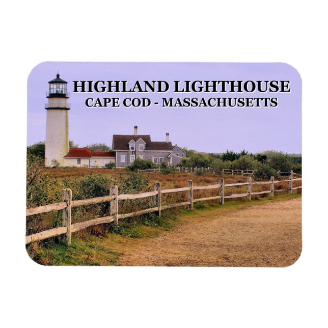 Magnet Flexible Highland Lighthouse, cape Cod, Massachusetts (Horizontal)