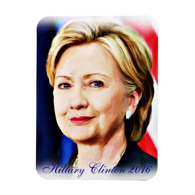 Magnet Flexible Hillary Clinton 2016_ (Vertical)