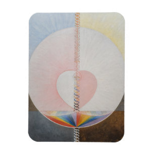 Magnet Flexible Hilma Af Klint, La Dove No.25, Art Abstrait