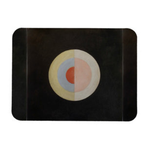 Magnet Flexible Hilma Af Klint, Le Swan No.16, Art Abstrait