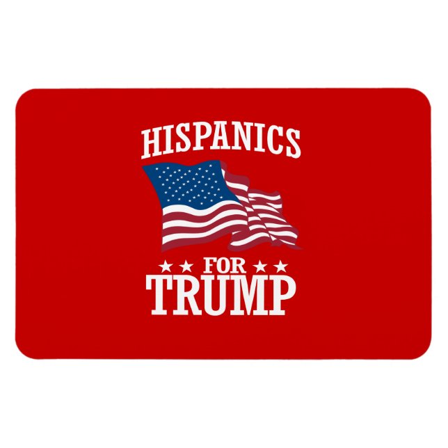 MAGNET FLEXIBLE HISPANIQUE POUR TRUMP (Horizontal)