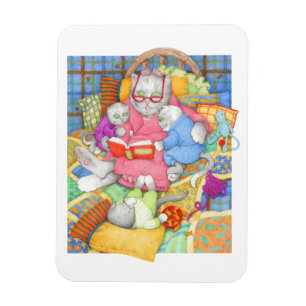 Magnet Flexible HISTOIRE DU SOIR 3x4 Aimant Flexible - Blanc