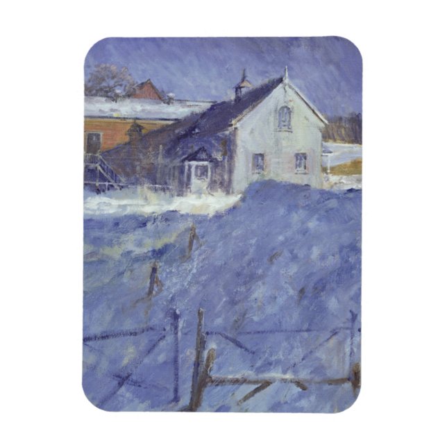 Magnet Flexible Hiver au Silver Lodge (Vertical)