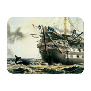 Magnet Flexible HMS Agamemnon laying the original Atlantic Cable,