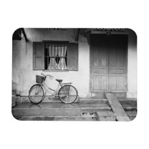 Magnet Flexible Hoi An Vietnam, Maison avec Bicyclette