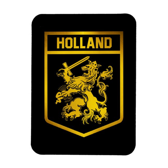 Magnet Flexible Holland Emblem (Vertical)