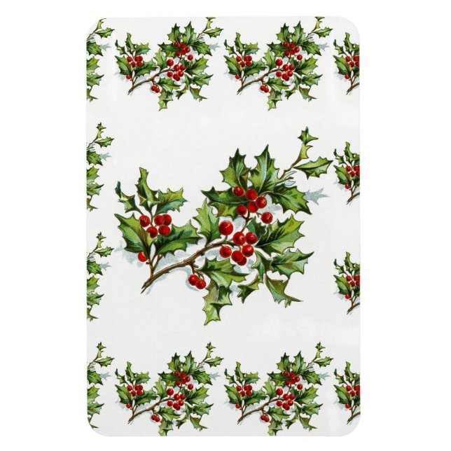 Magnet Flexible HollyBerries 014 (Vertical)