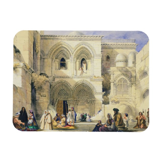 Magnet Flexible Holy Sepulchre, à Jérusalem (Horizontal)
