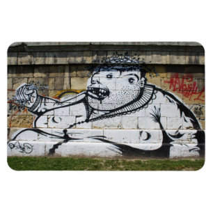 Magnet Flexible Homme blanc gras
