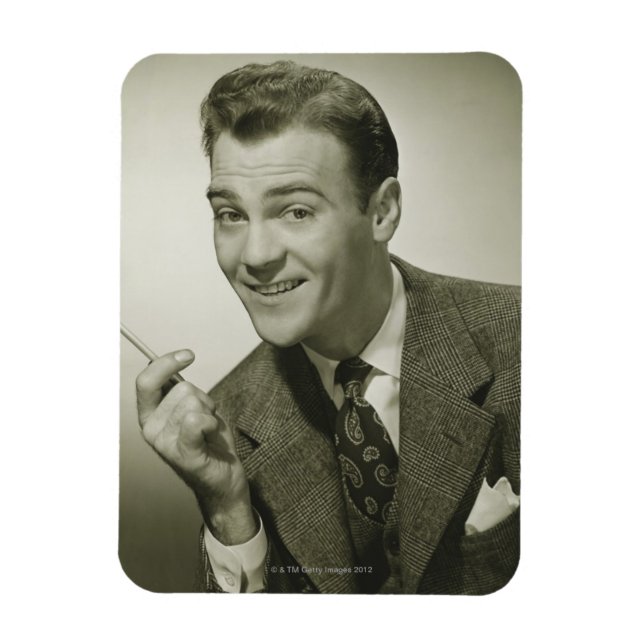 Magnet Flexible Homme d'affaires (Vertical)