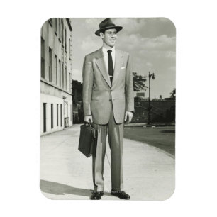 Magnet Flexible Homme dans le costume