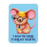 Homme Fromage Poilu Souris Cravate Lunettes Ringar