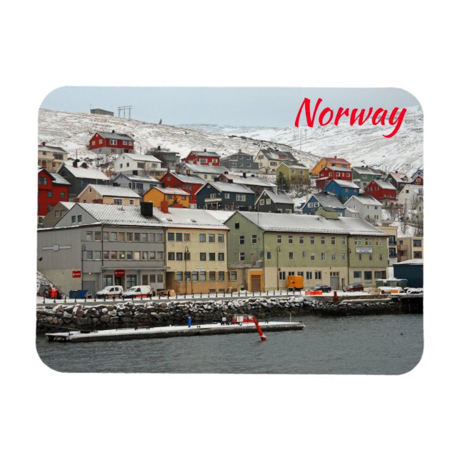 Magnet Flexible Honningsvåg, Norvège (Horizontal)