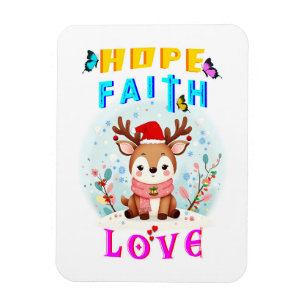 Magnet Flexible Hope Faith Love