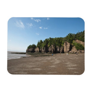 Magnet Flexible Hopewell Rocks et le site d'exploration de la maré