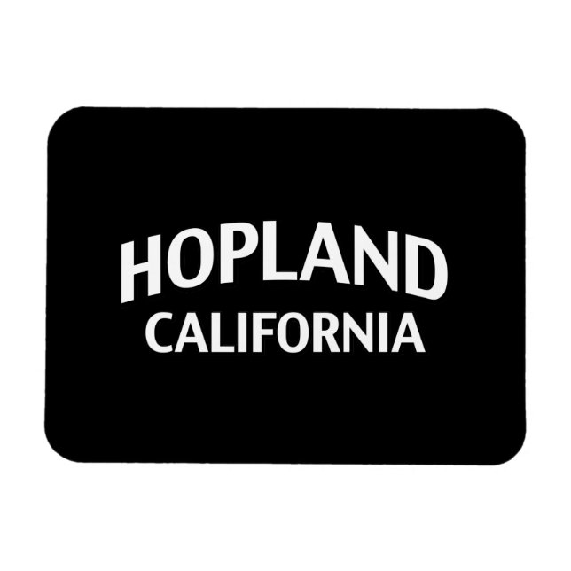 Magnet Flexible Hopland California (Horizontal)
