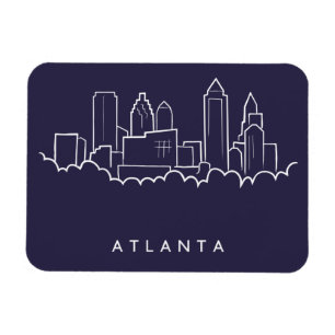 Magnet Flexible Horizon d'Atlanta
