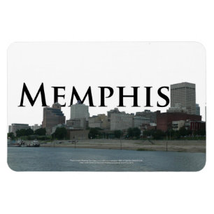 Magnet Flexible Horizon de Memphis avec Memphis dans l'aimant de
