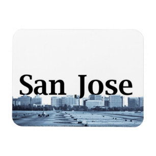 Magnet Flexible Horizon de San Jose CA avec San Jose dans le ciel