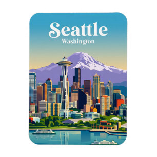 Magnet Flexible Horizon de Seattle États-Unis