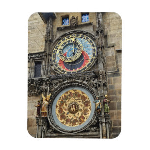 Magnet Flexible Horloge astronomique de Prague fermer la vue aiman