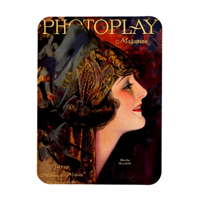 Magnet Flexible Housse du magazine Photoplay 1920 (Vertical)