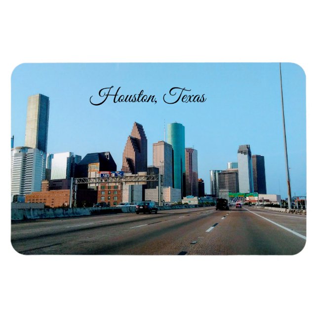 Magnet Flexible Houston, Texas Aimant (Horizontal)