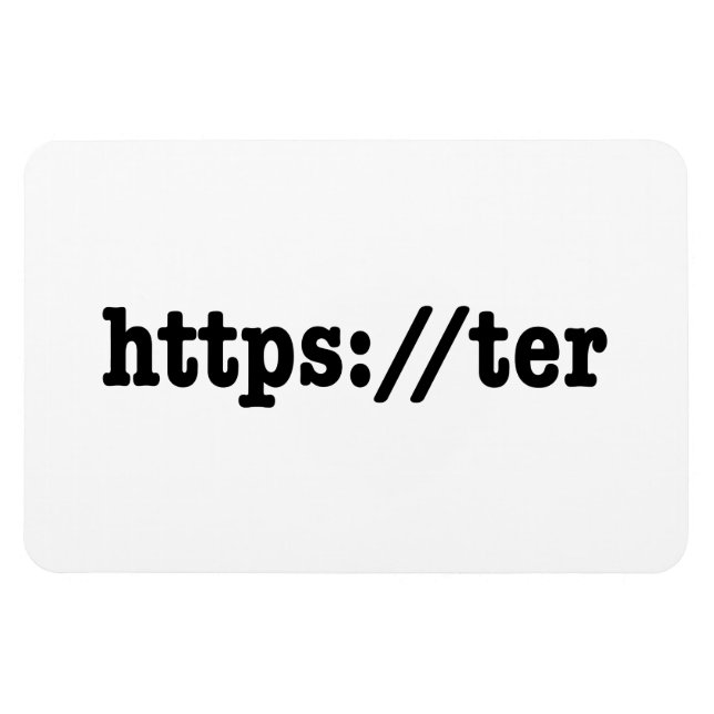 Magnet Flexible https://ter / code html (Horizontal)