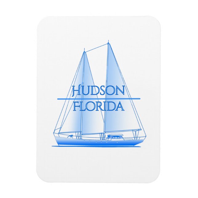 Magnet Flexible Hudson Coastal Nautical Sailing (Vertical)