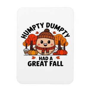 Magnet Flexible Humpty Dumpty, Drôle Thanksgiving