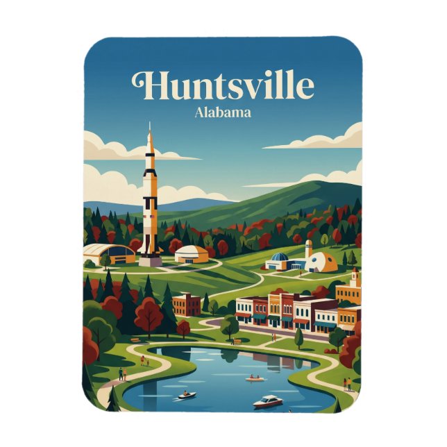 Magnet Flexible Huntsville Alabama (Vertical)