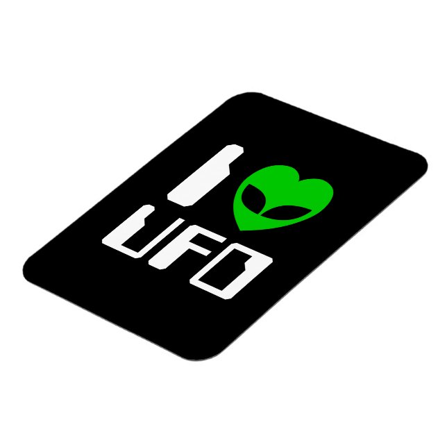 Magnet Flexible I Alien Heart UFO (Côté Gauche)