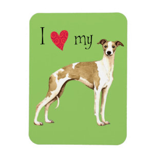 Magnet Flexible I love my whippet