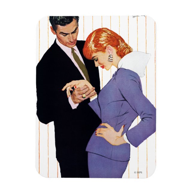 Magnet Flexible I Love You Mama Girl 2 (Vertical)