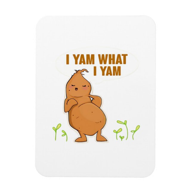 Magnet Flexible I Yam What I Yam Trendy Basic (Vertical)