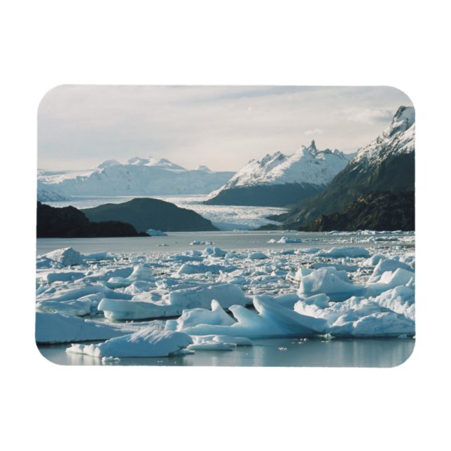 Magnet Flexible Icebergs glaciaires (Horizontal)